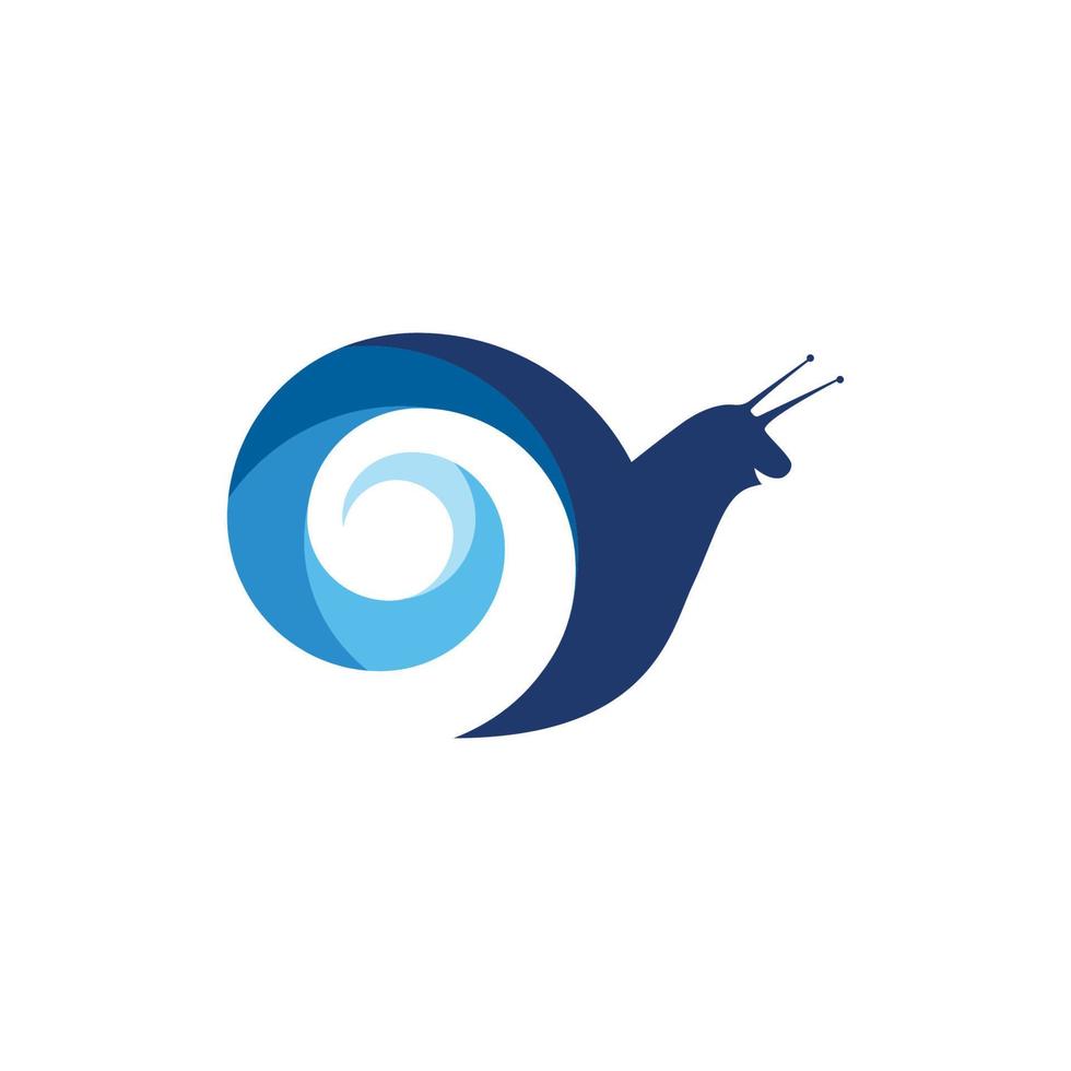 Snail Vector icon design illustration
