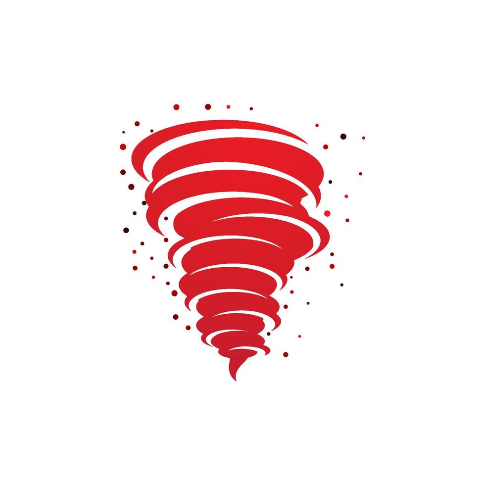 Tornado symbol vector illustration