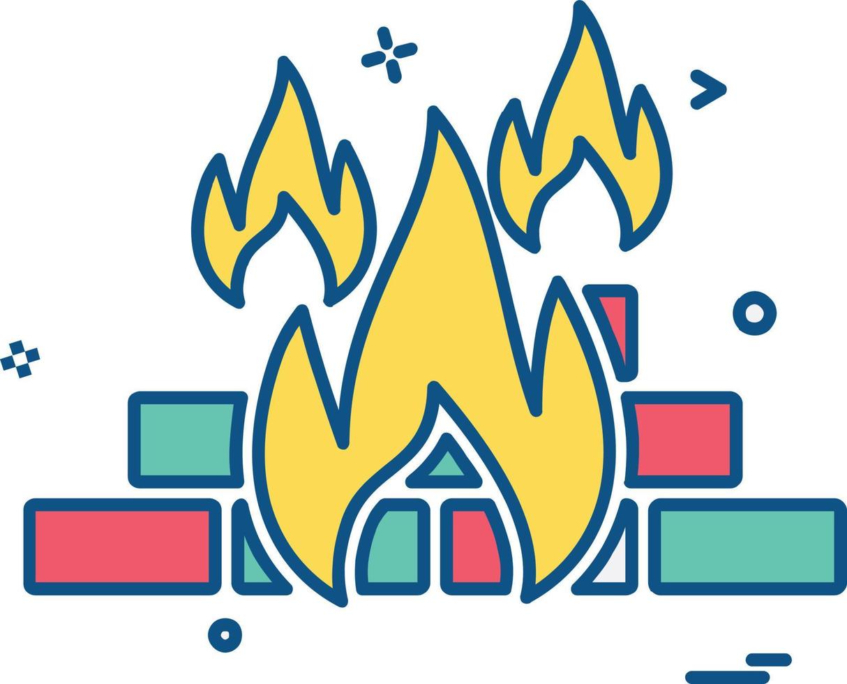 Fireicon design vector