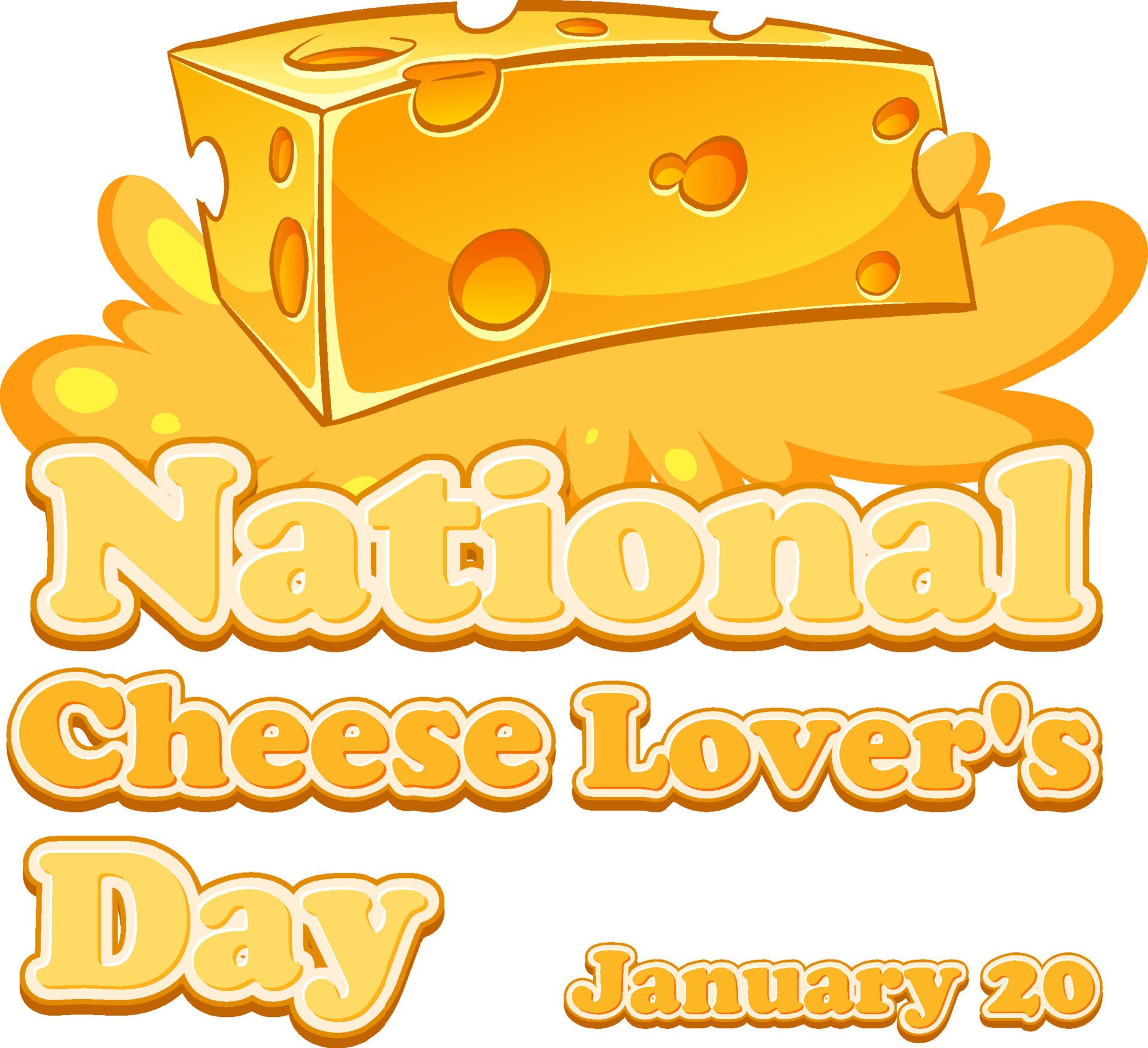 National cheese lovers day icon 14291549 Vector Art at Vecteezy