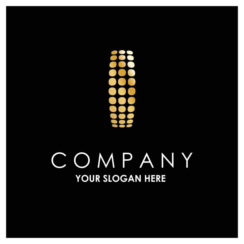 Alphabetic logo design with elegent design and typography vector