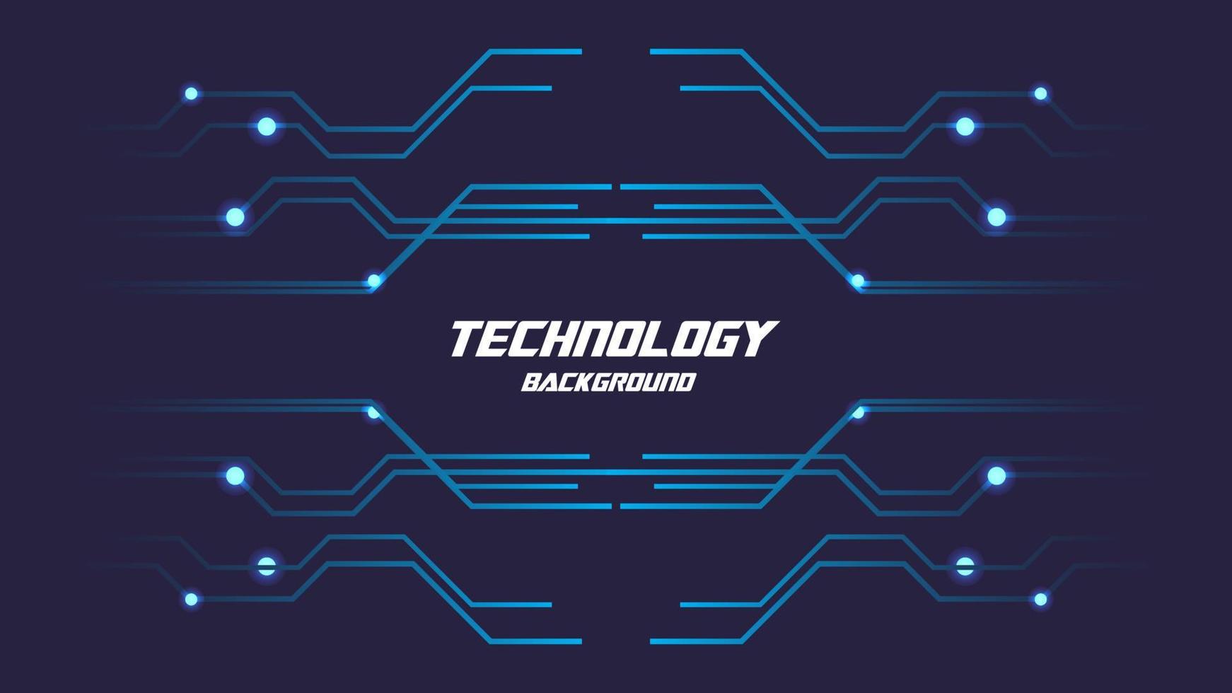 technology background template design vector