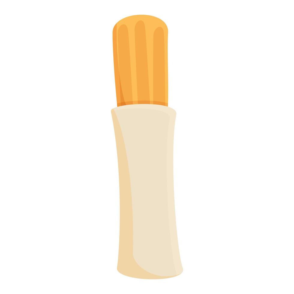 Spanish churro icon cartoon vector. Pastry food vector