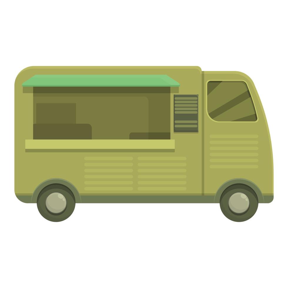 Snack hipster icon cartoon vector. Street food vector
