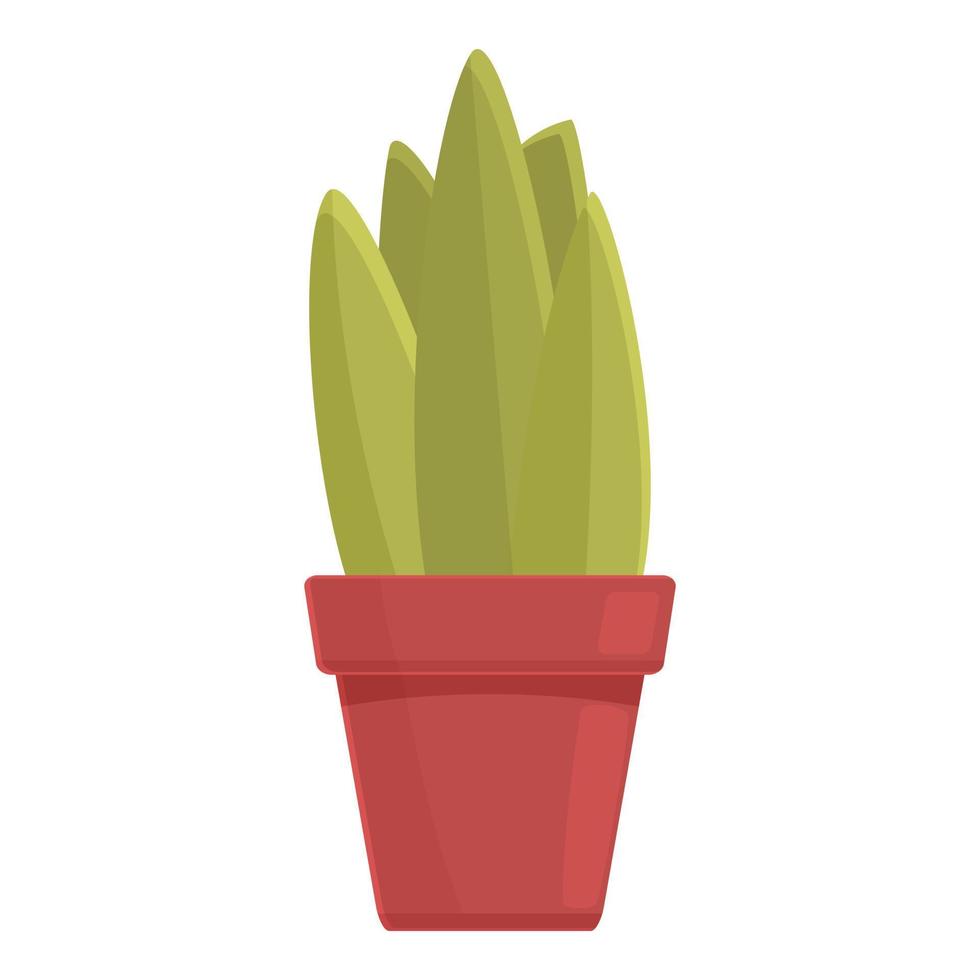 Plant icon cartoon vector. Summer window vector