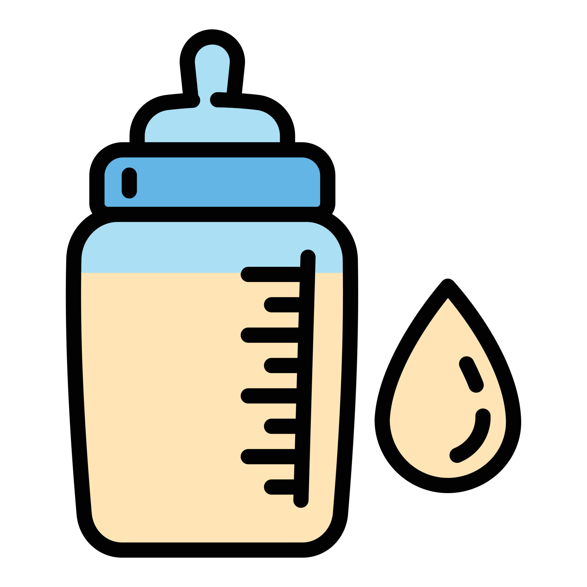 Baby milk bottle icon, outline style 14294116 Vector Art at Vecteezy