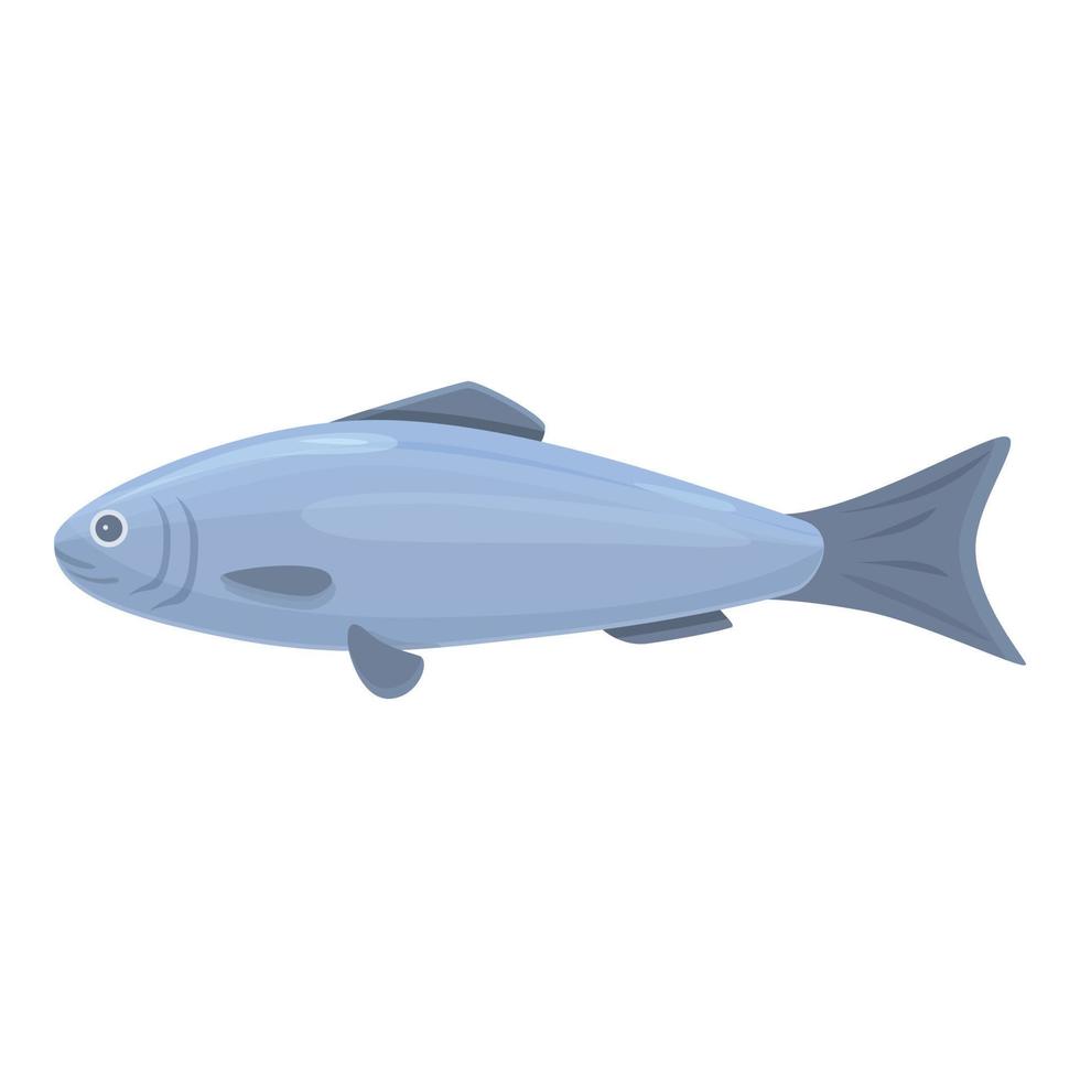 Herring icon cartoon vector. Sea fish vector