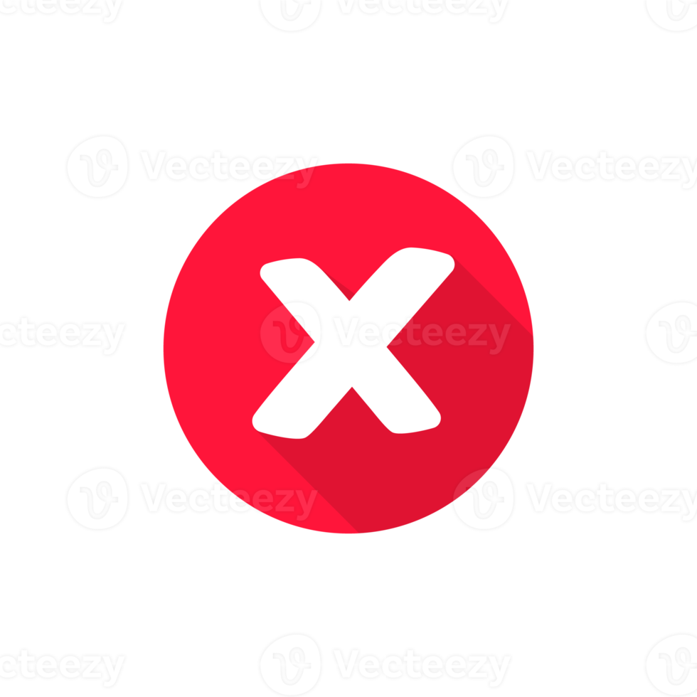 red cross icon for things that should not be done or forbidden png