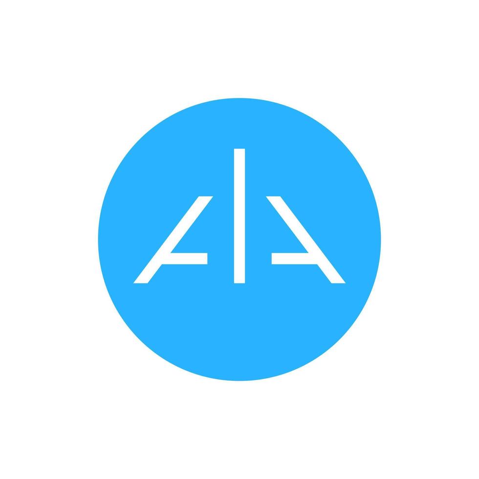 Alpha Finance Lab icon isolated on white background. vector