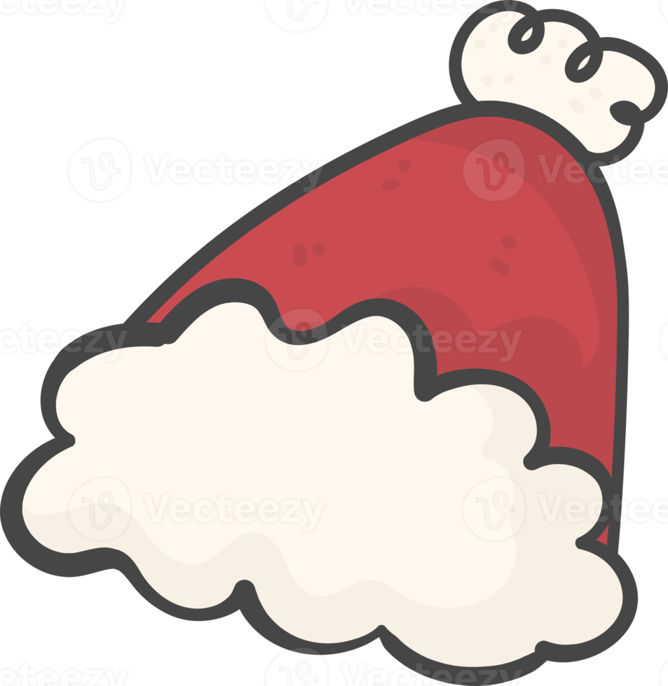 christmas mistletoe cartoon doodle hand drawn png