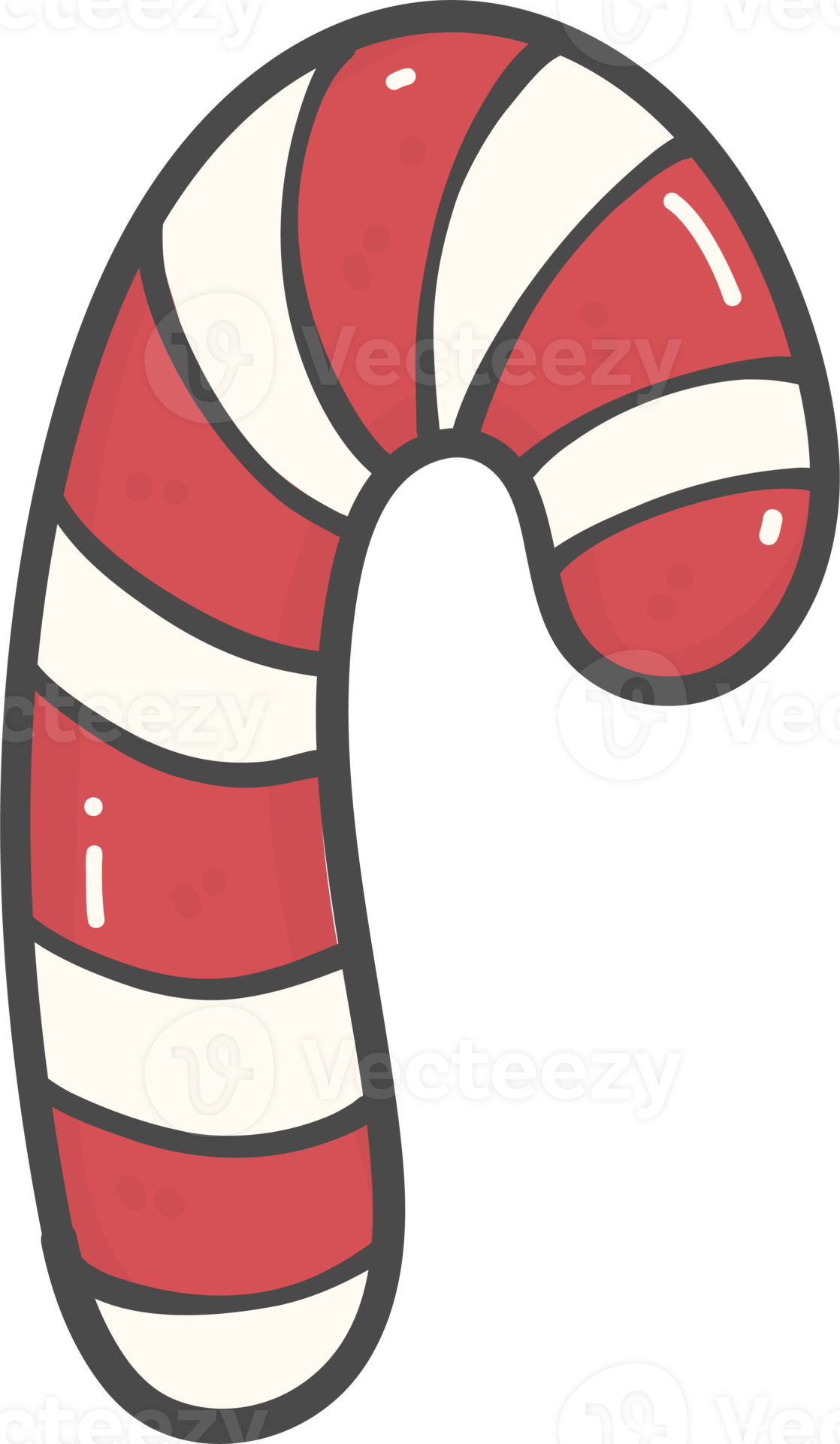 24Pcs Christmas Candy Cane Ornaments, Plastic Candy Cane Christmas Tree Hanging