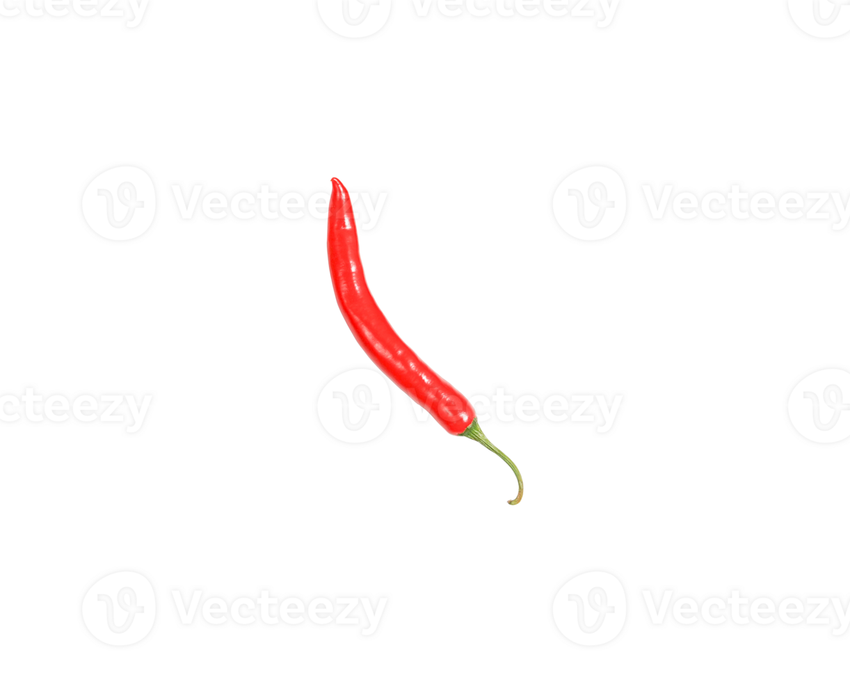 scharfer roter Pfeffer isolierter Hintergrund png