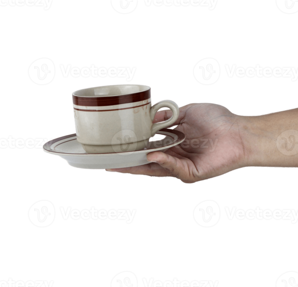 hand holding a glass of cup png