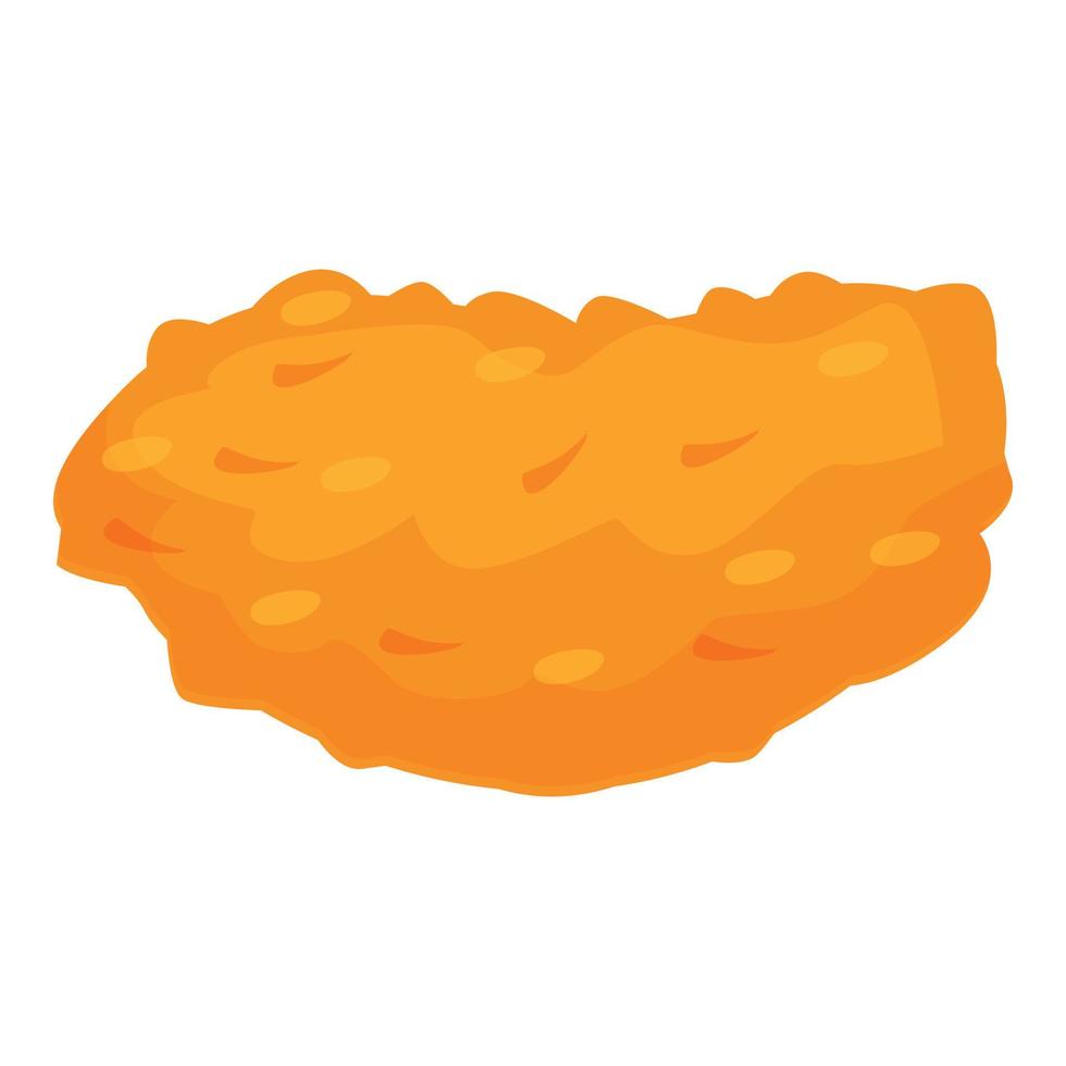 Sauce nugget icon cartoon vector. Fast food vector