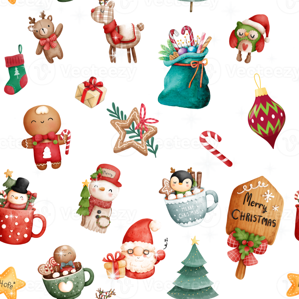 Christmas Seamless Pattern png