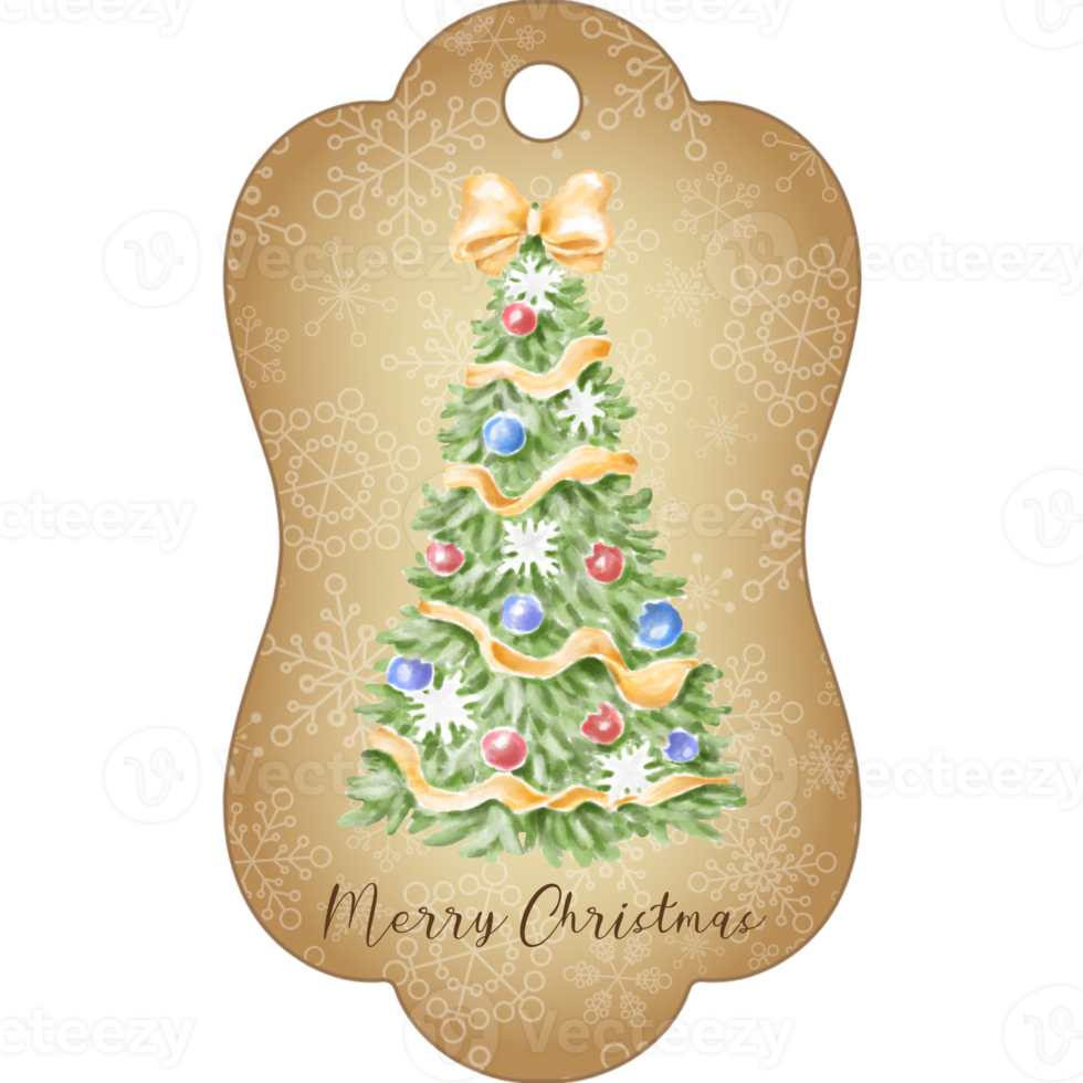 Christmas gift tags png