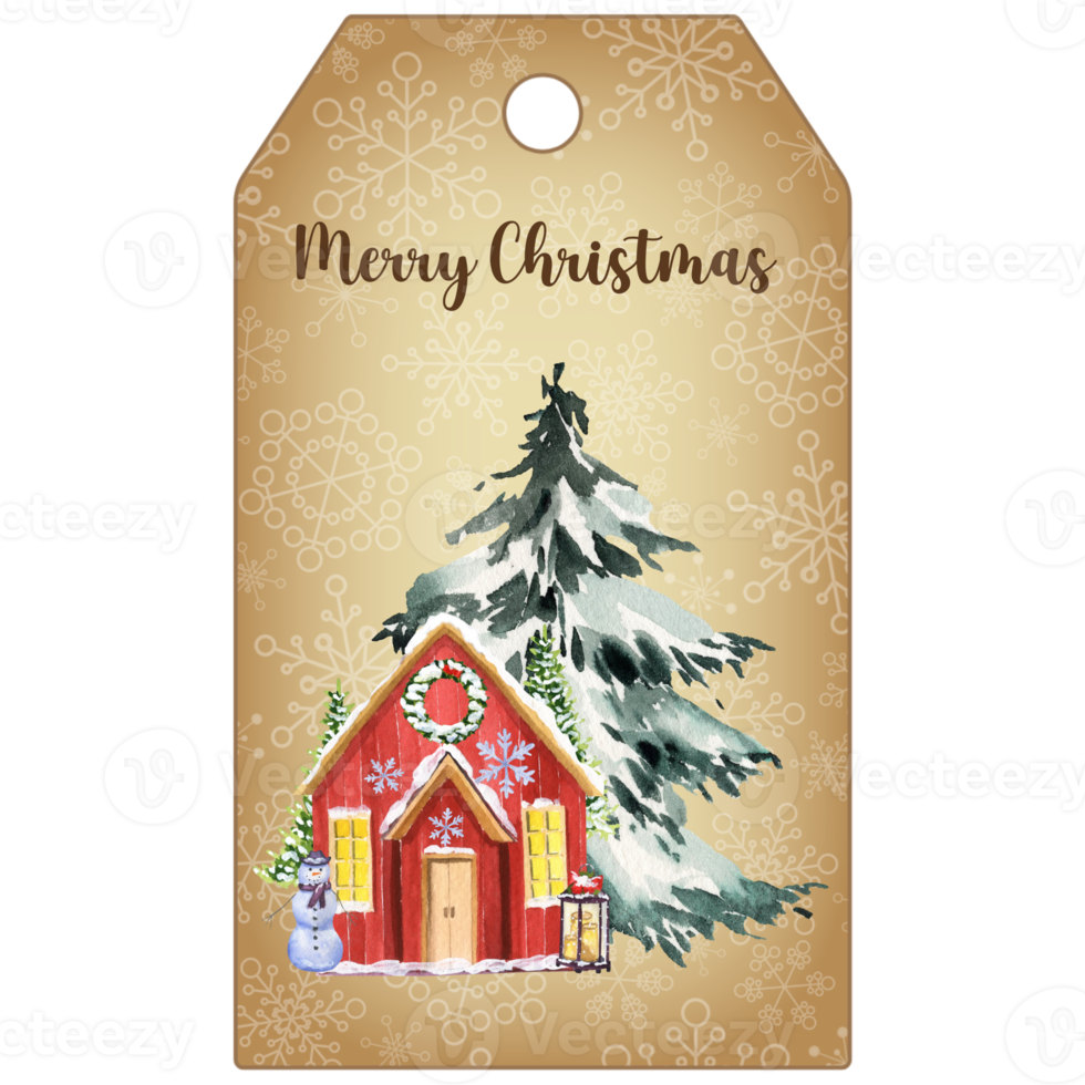Christmas gift tags png