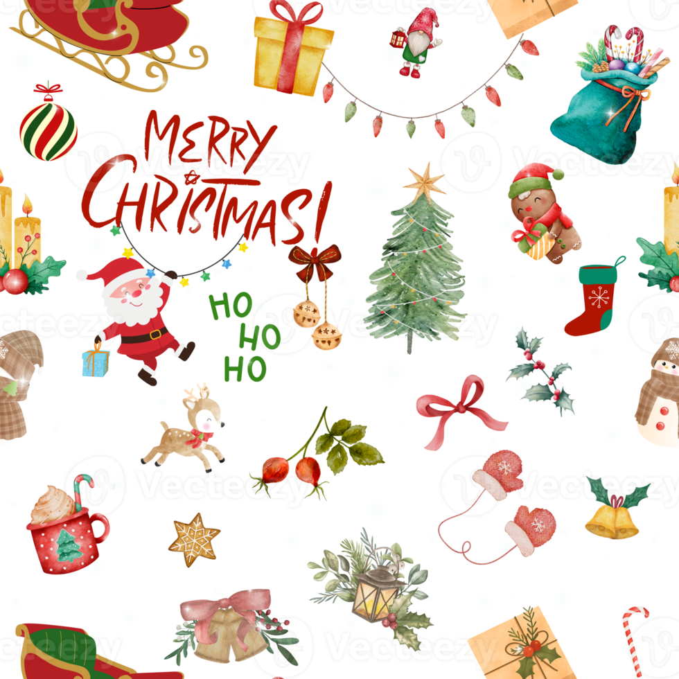 Christmas Seamless Pattern png