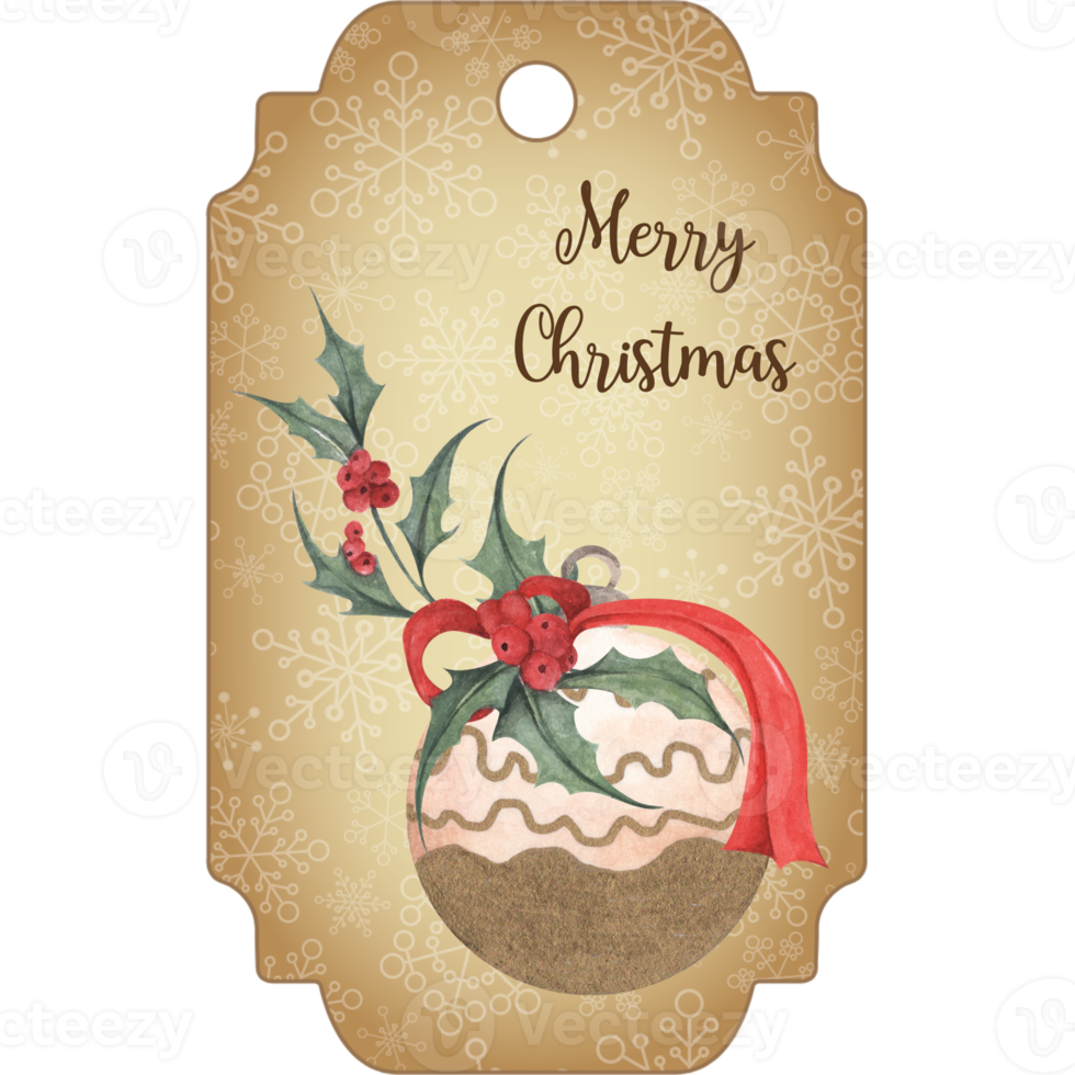 Christmas gift tags png
