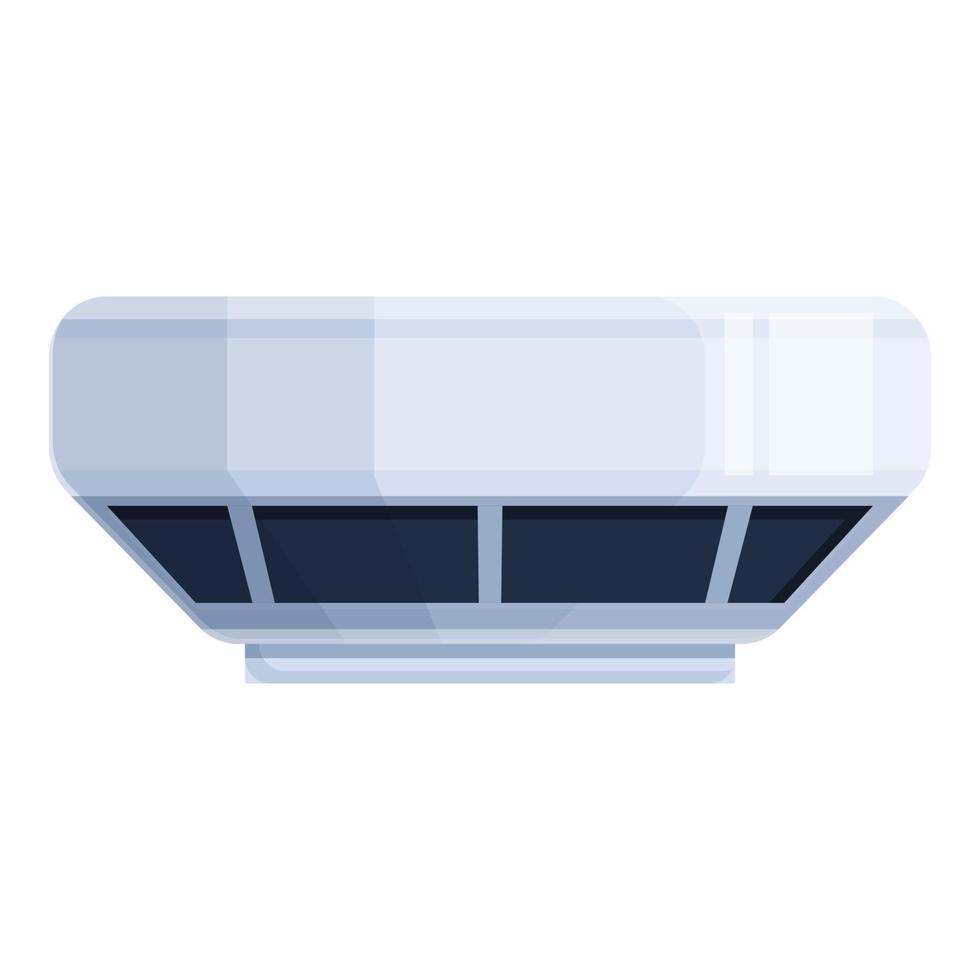Flame sensor control icon cartoon vector. Smoke alarm vector