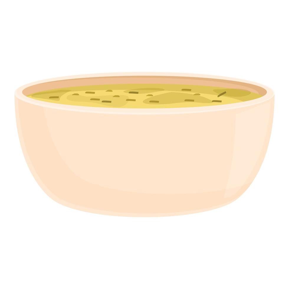 Azerbaijan soup icon cartoon vector. Chicken food vector