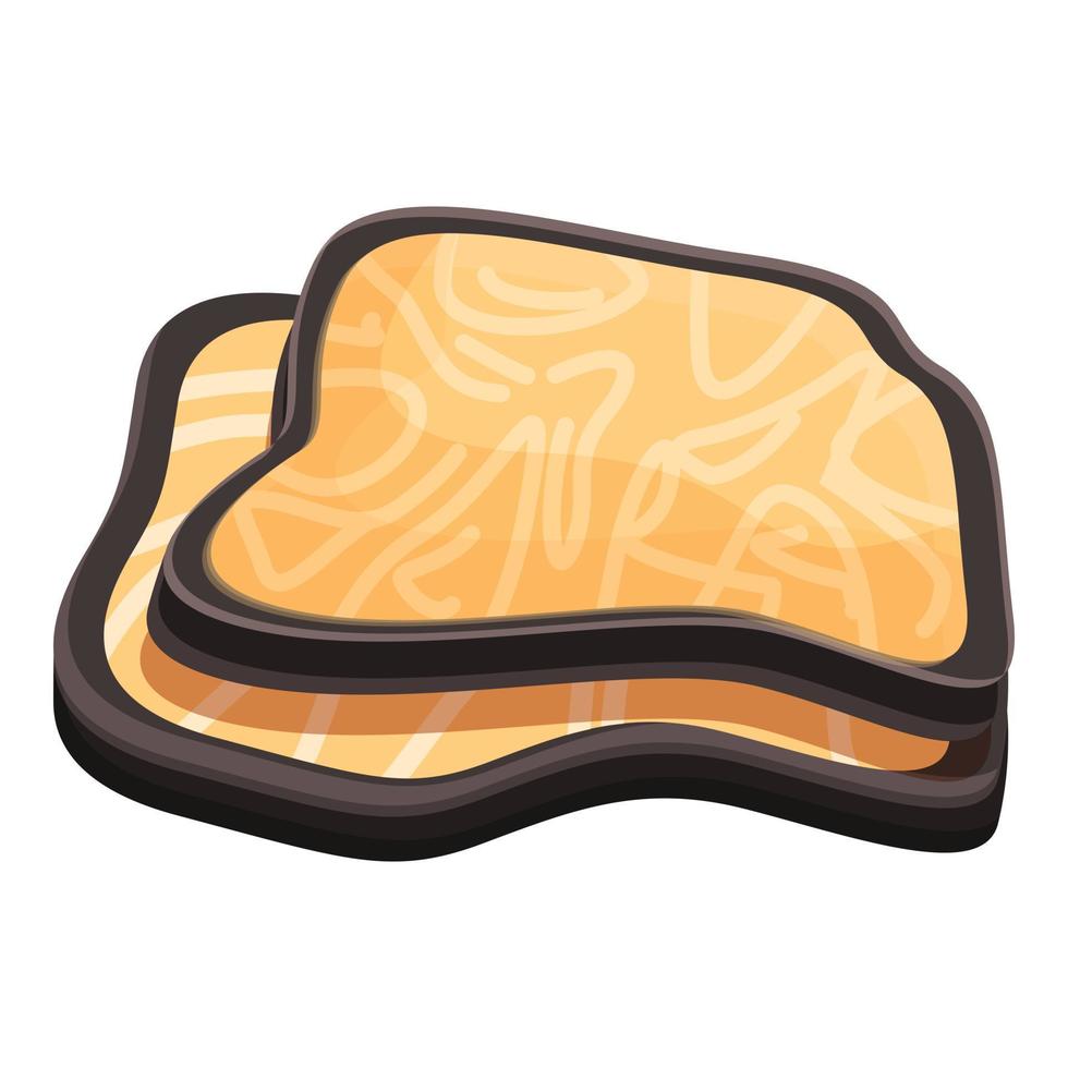 Forest truffle icon cartoon vector. Cooking fungus vector