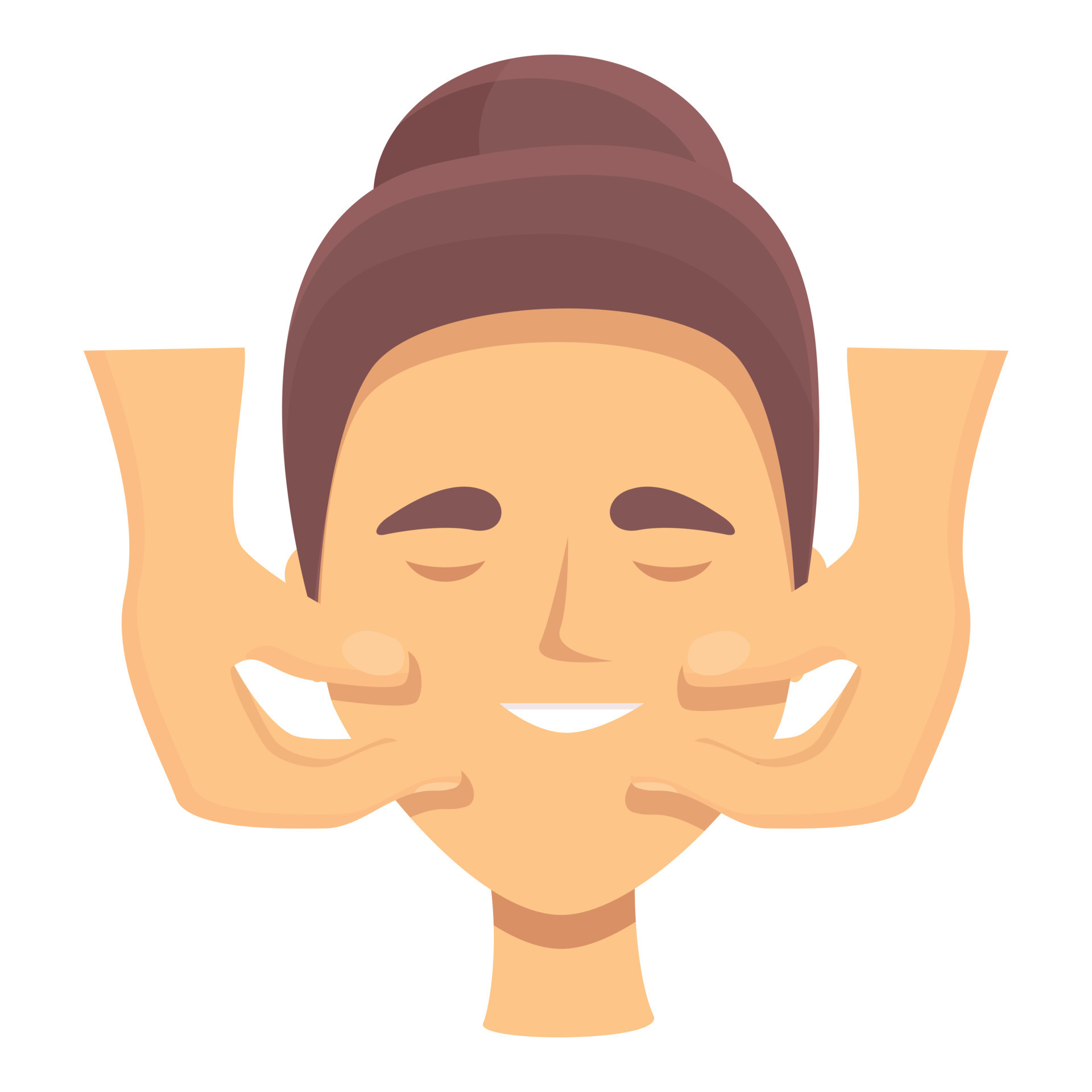 Essential face massage icon cartoon vector. Facial skin 14296808 Vector
