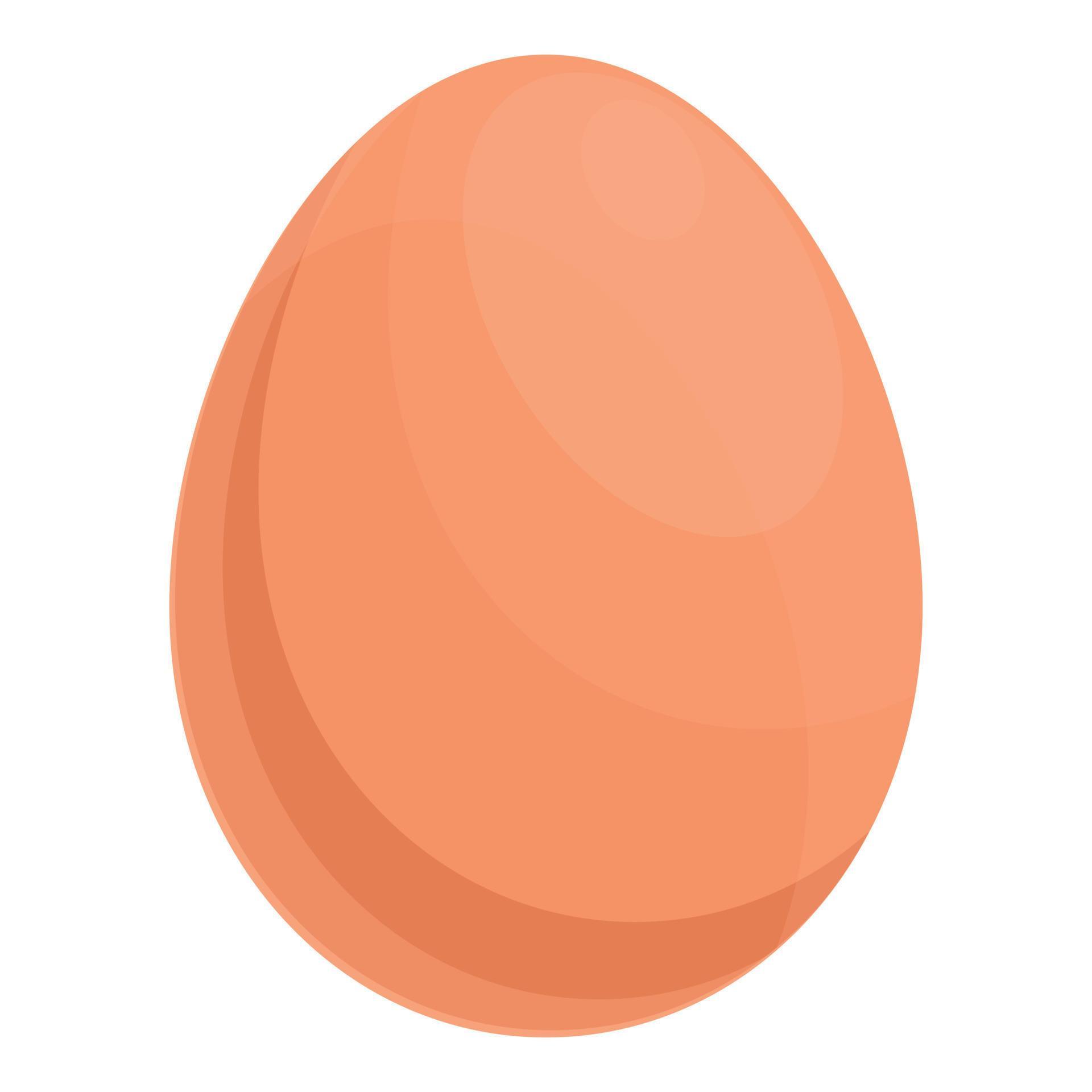 icono de huevo nutritivo, estilo de dibujos animados 14296866 Vector en