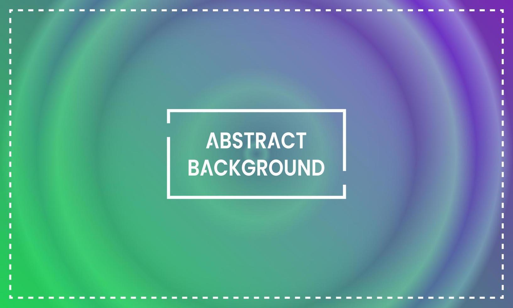 purple and green radial gradient abstract background with frame. simple, blur, shiny, modern and colorful design. use for homepage, backgdrop, wallpaper, poster, banner or flyer vector
