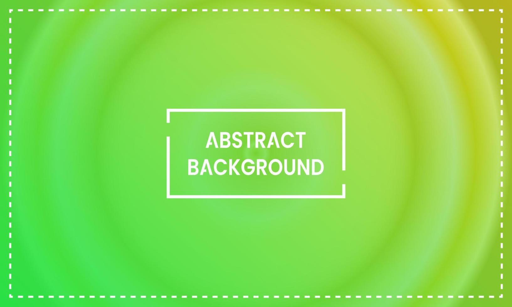 dark yellow and green radial gradient abstract background with frame. simple, blur, shiny, modern and colorful design. use for homepage, backgdrop, wallpaper, poster, banner or flyer vector