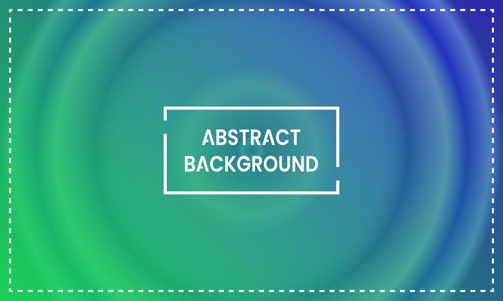 dark blue and green radial gradient abstract background with frame. simple, blur, shiny, modern and colorful design. use for homepage, backgdrop, wallpaper, poster, banner or flyer vector