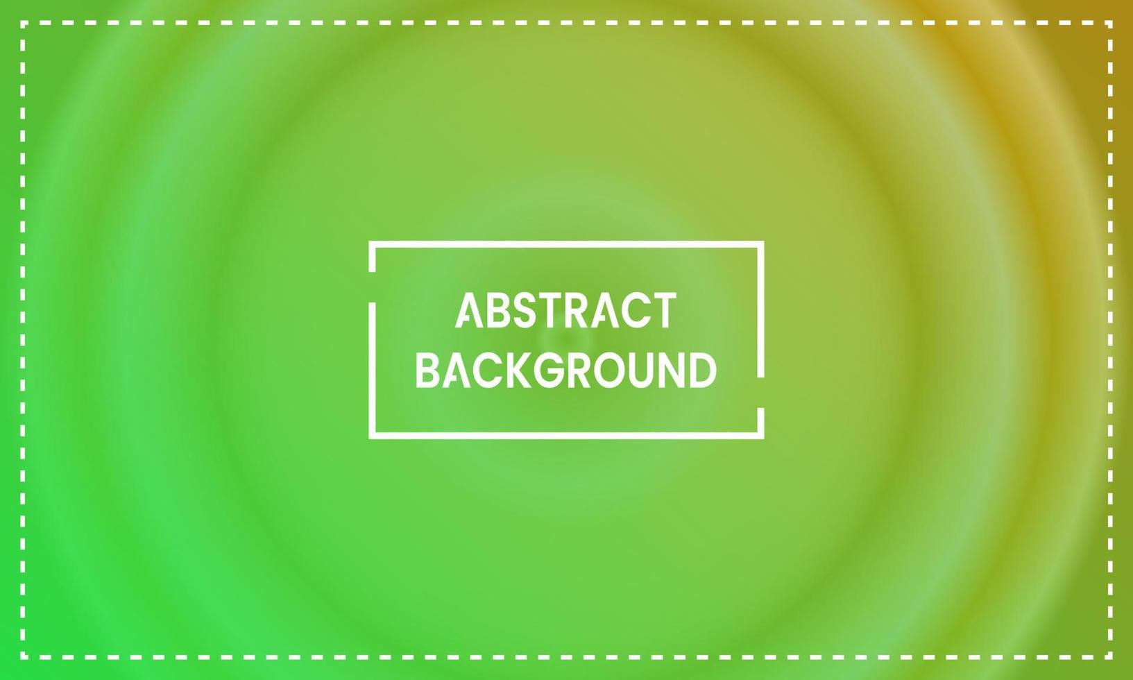 orange and green radial gradient abstract background with frame. simple, blur, shiny, modern and colorful design. use for homepage, backgdrop, wallpaper, poster, banner or flyer vector