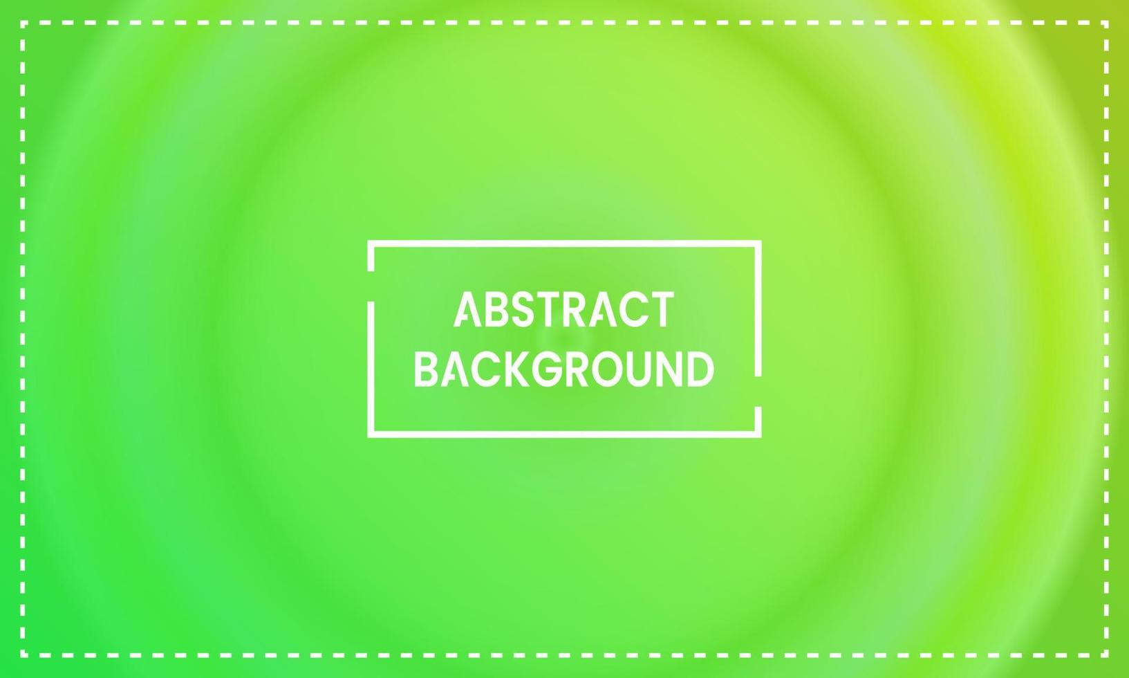 yellow and green radial gradient abstract background with frame. simple, blur, shiny, modern and colorful design. use for homepage, backgdrop, wallpaper, poster, banner or flyer vector