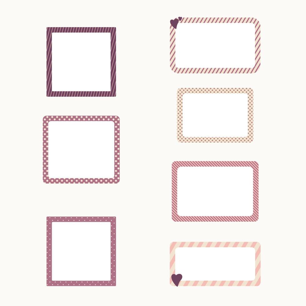 set of frames vector