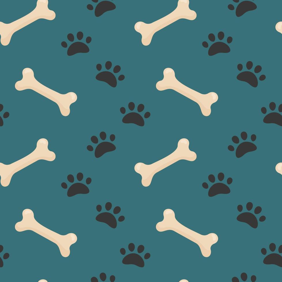 pets seamless pattern vector