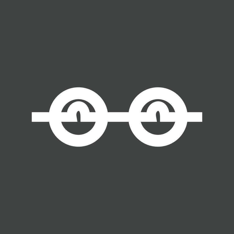 Lamps in Series Glyph Inverted Icon vector
