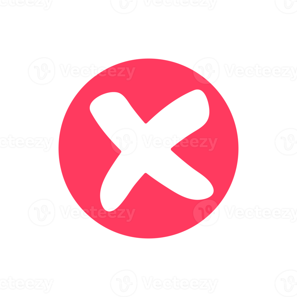red cross icon for things that should not be done or forbidden png