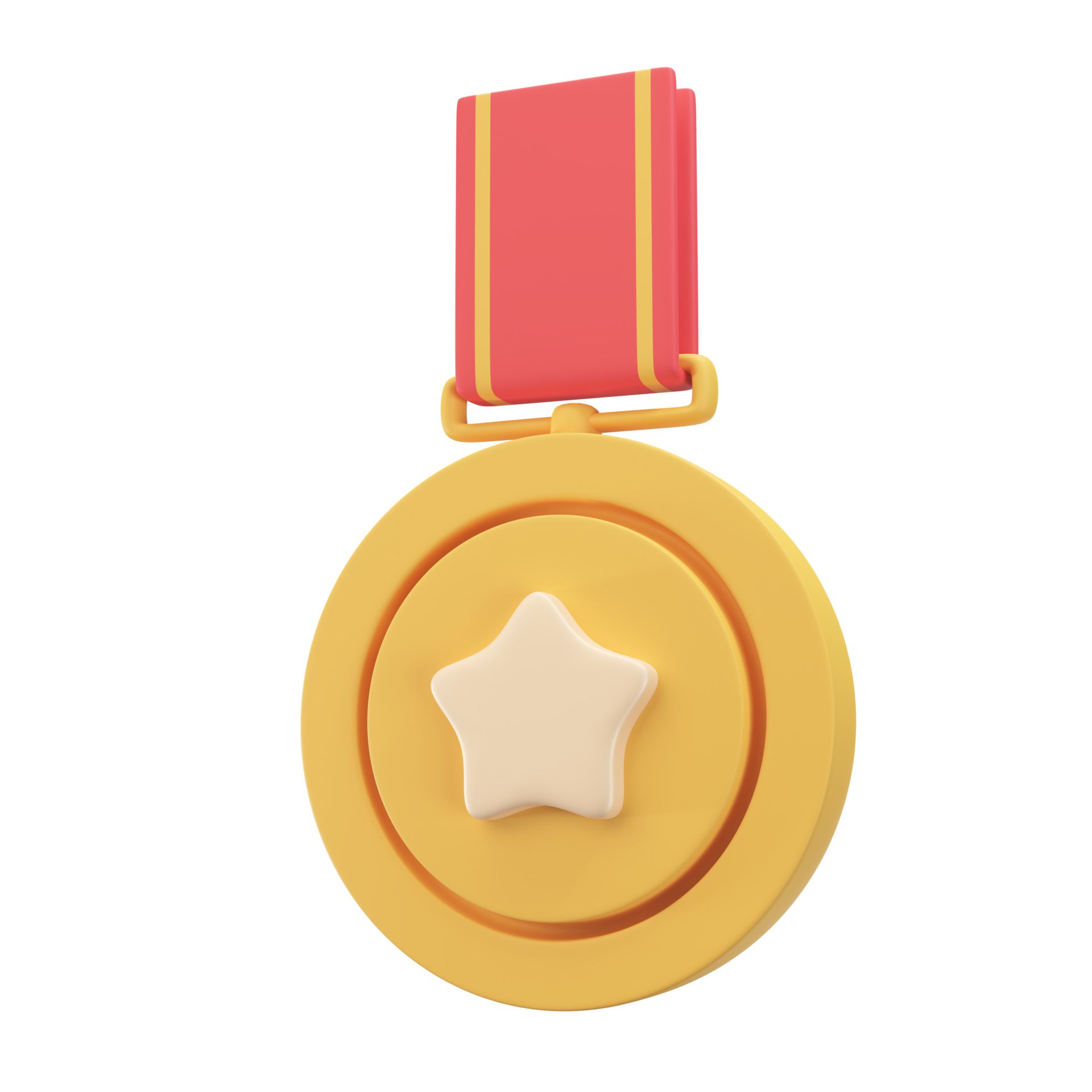3d Gold Medal With A Star In The Middle Awards For Victories In 3d-gold-medal-with-a-star-in-the-middle-awards-for-victories-in