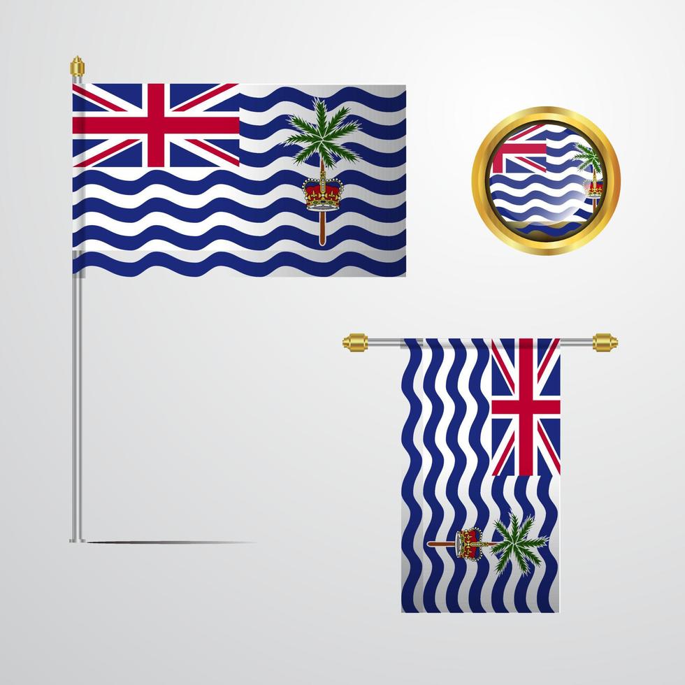 British Indian Ocean Territory vector