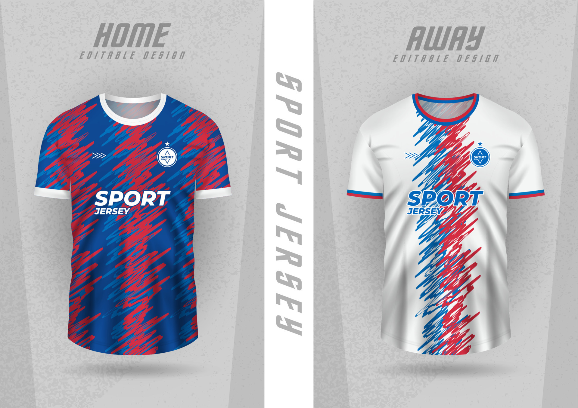 Background template for sports jerseys, team jerseys, club jerseys, red