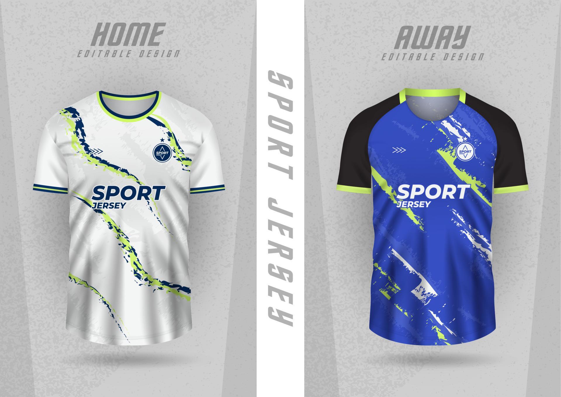 Background mockup for sports jerseys, team jerseys, club jerseys, white