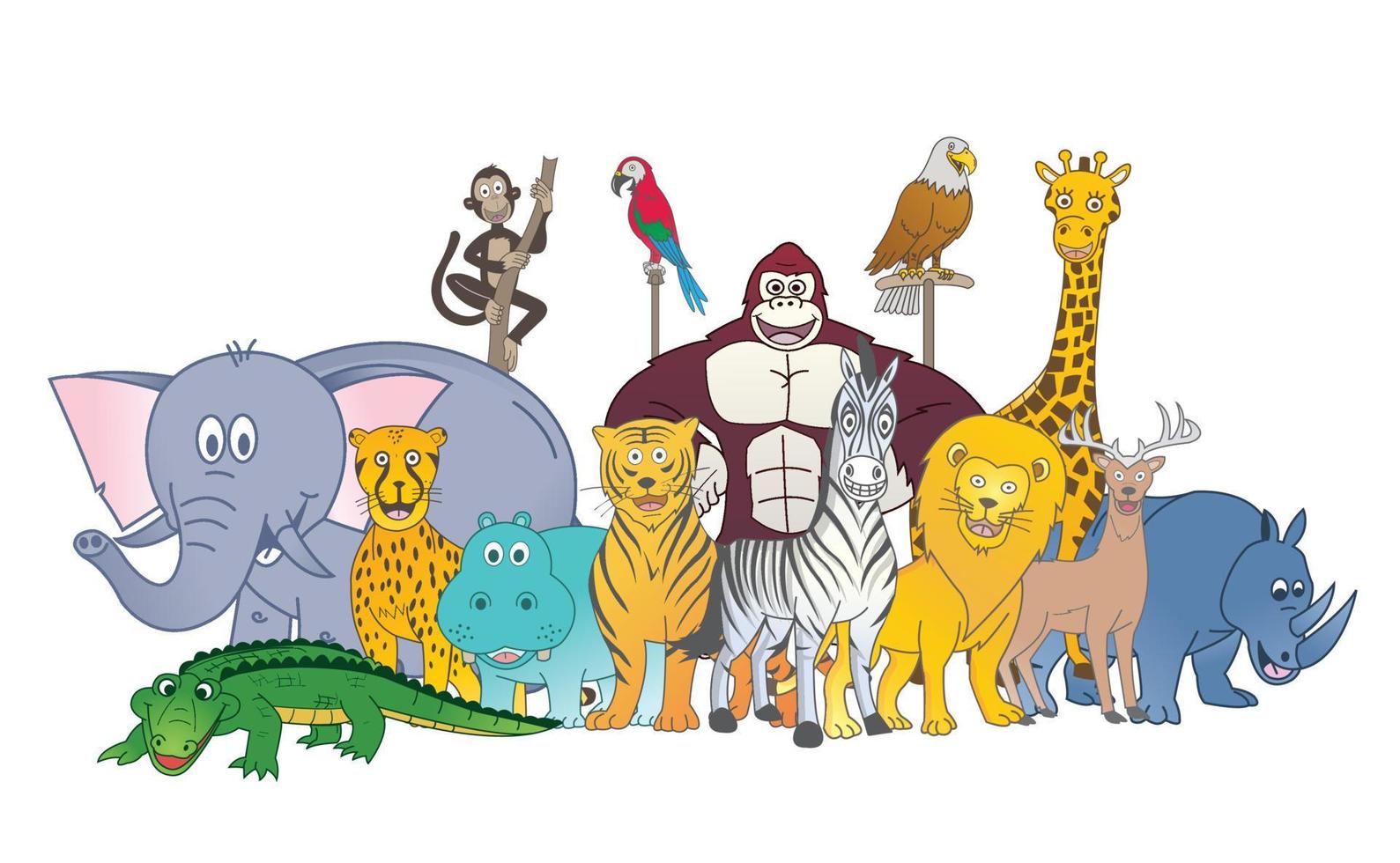 Wild Animal Color Group 14300040 Vector Art at Vecteezy Wild Animal Color Group 14300040 Vector Art at Vecteezy