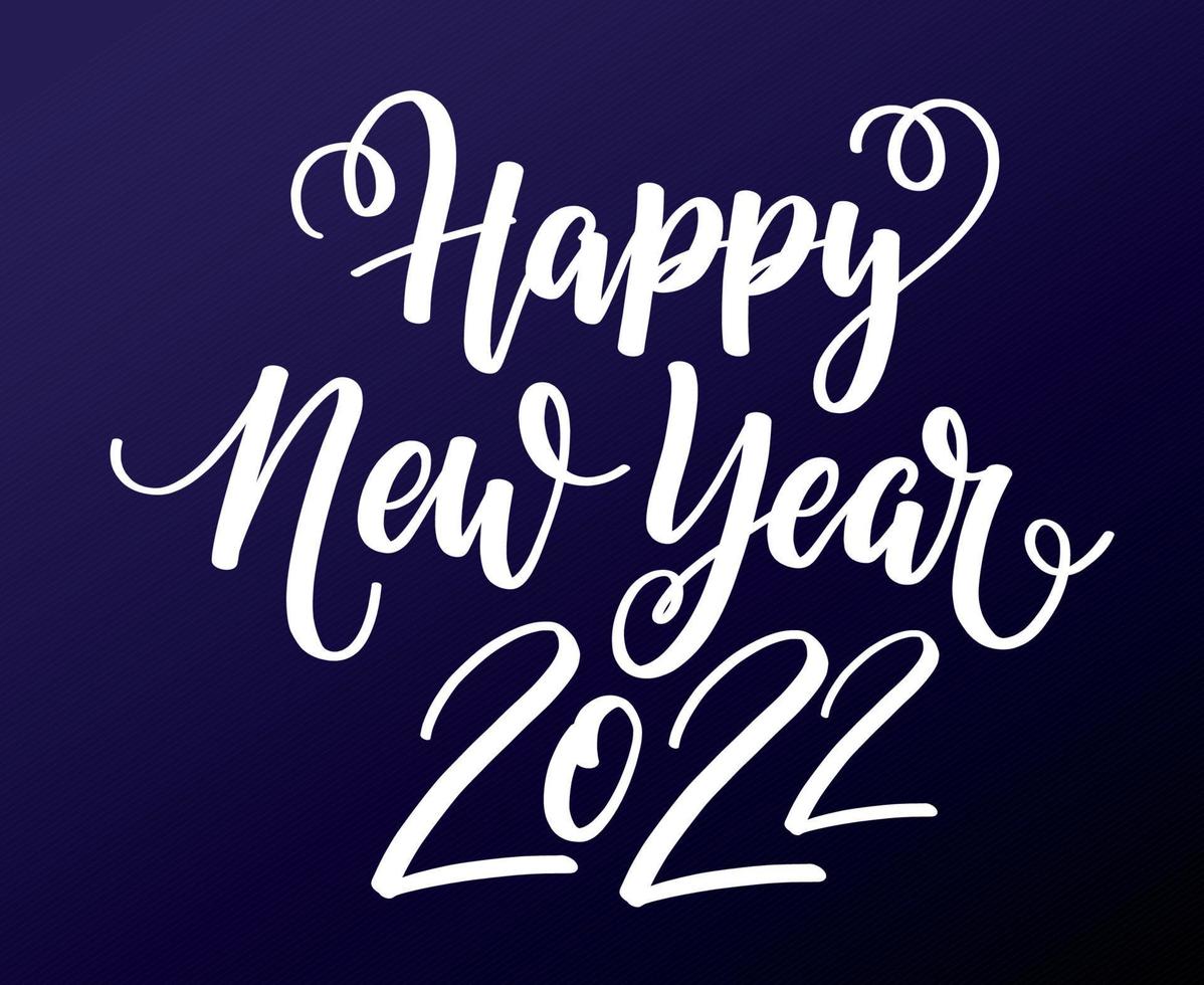 Happy New Year 2022 Vector