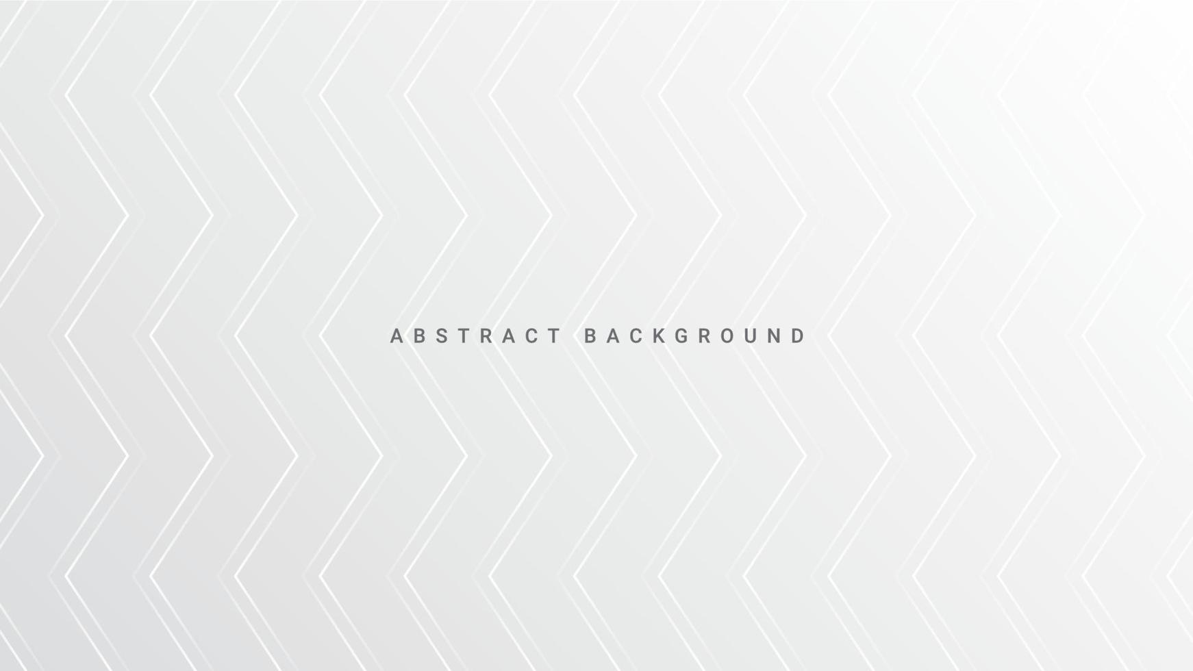 white abstract background with zigzag lines vector