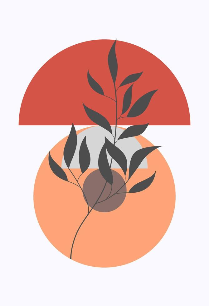 Abstract design. Various forms. Modern art isolated vector graphics.