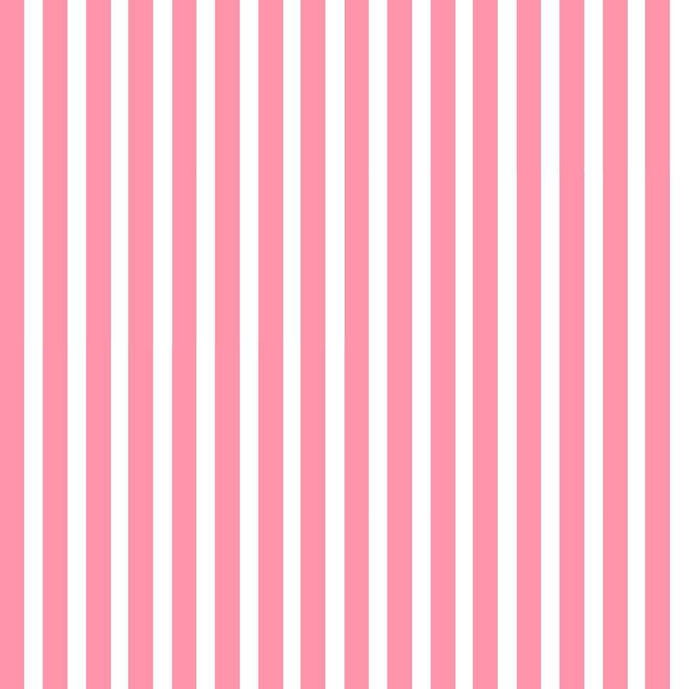 Pink and white striped pattern vector