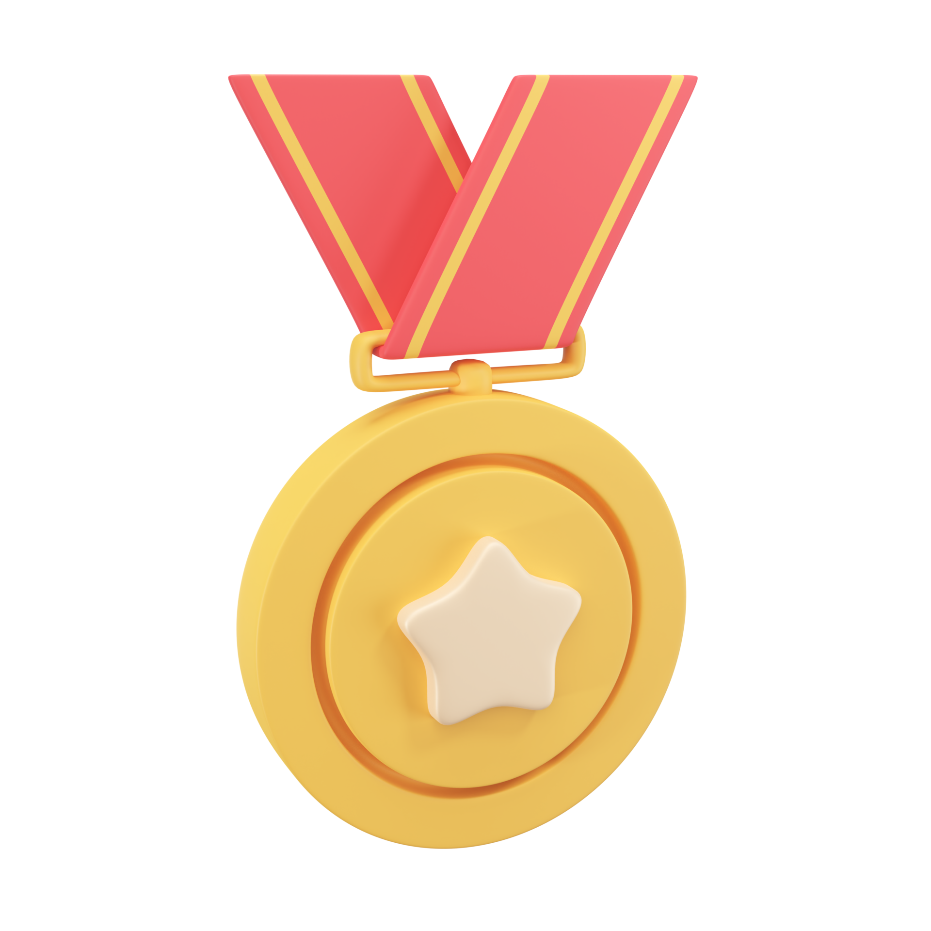 3d Gold Medal With A Star In The Middle Awards For Victories In 3d-gold-medal-with-a-star-in-the-middle-awards-for-victories-in