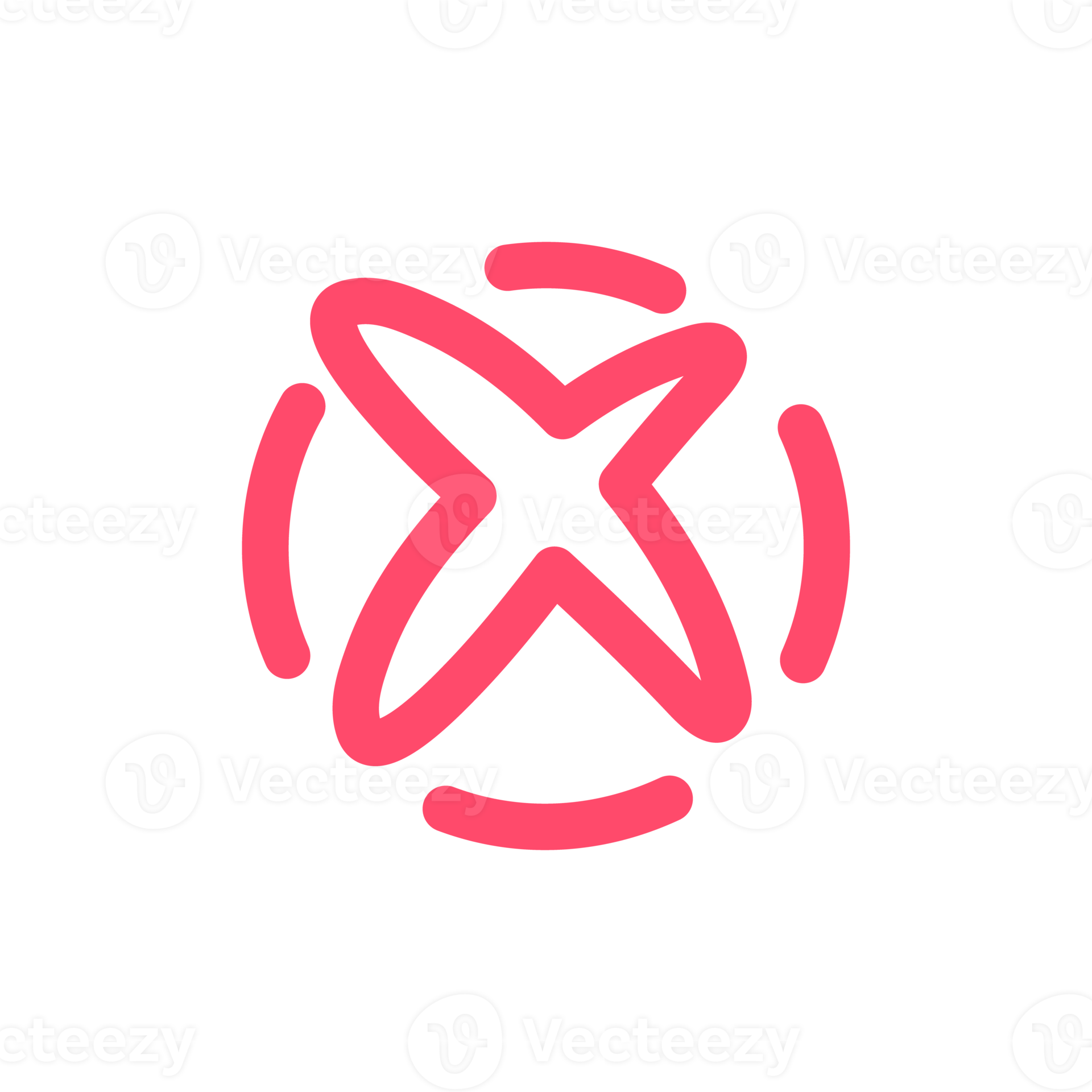 red cross icon for things that should not be done or forbidden 14301037 PNG