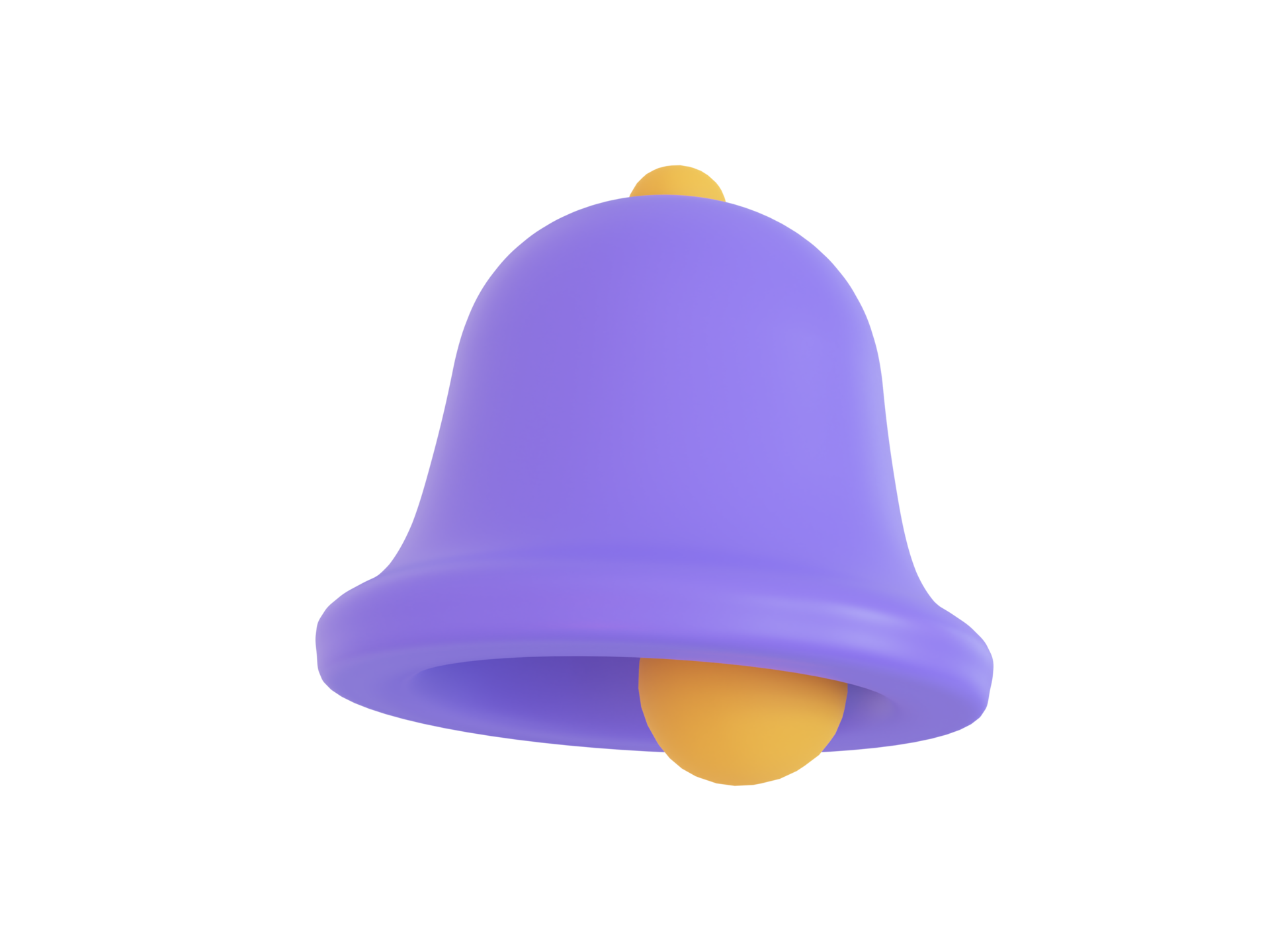 3D bell sounds for message notification scheduled activities 14301057 PNG