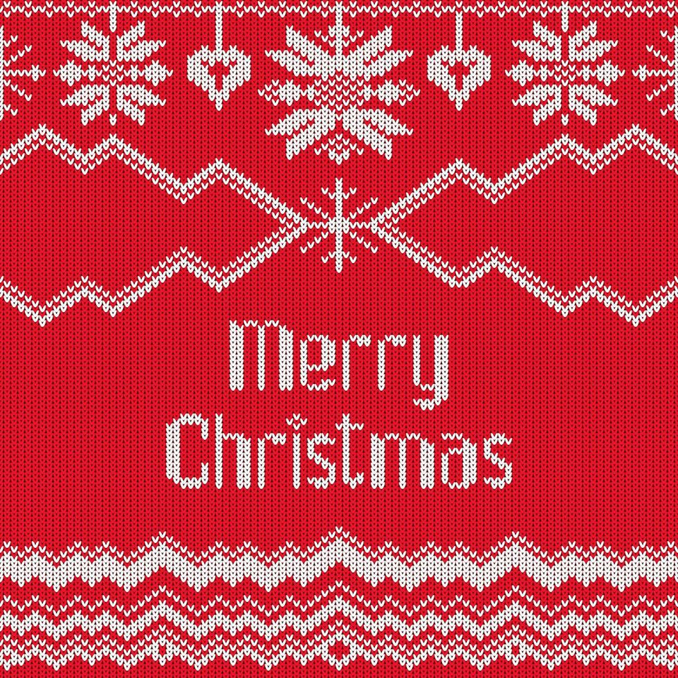 Traditional Fair Isle Style Seamless Knitted Pattern. Christmas and New Year Design Background. Wool Knitting Sweater Design. Wallpaper wrapping paper textile print. Scandinavian knitted pattern vector
